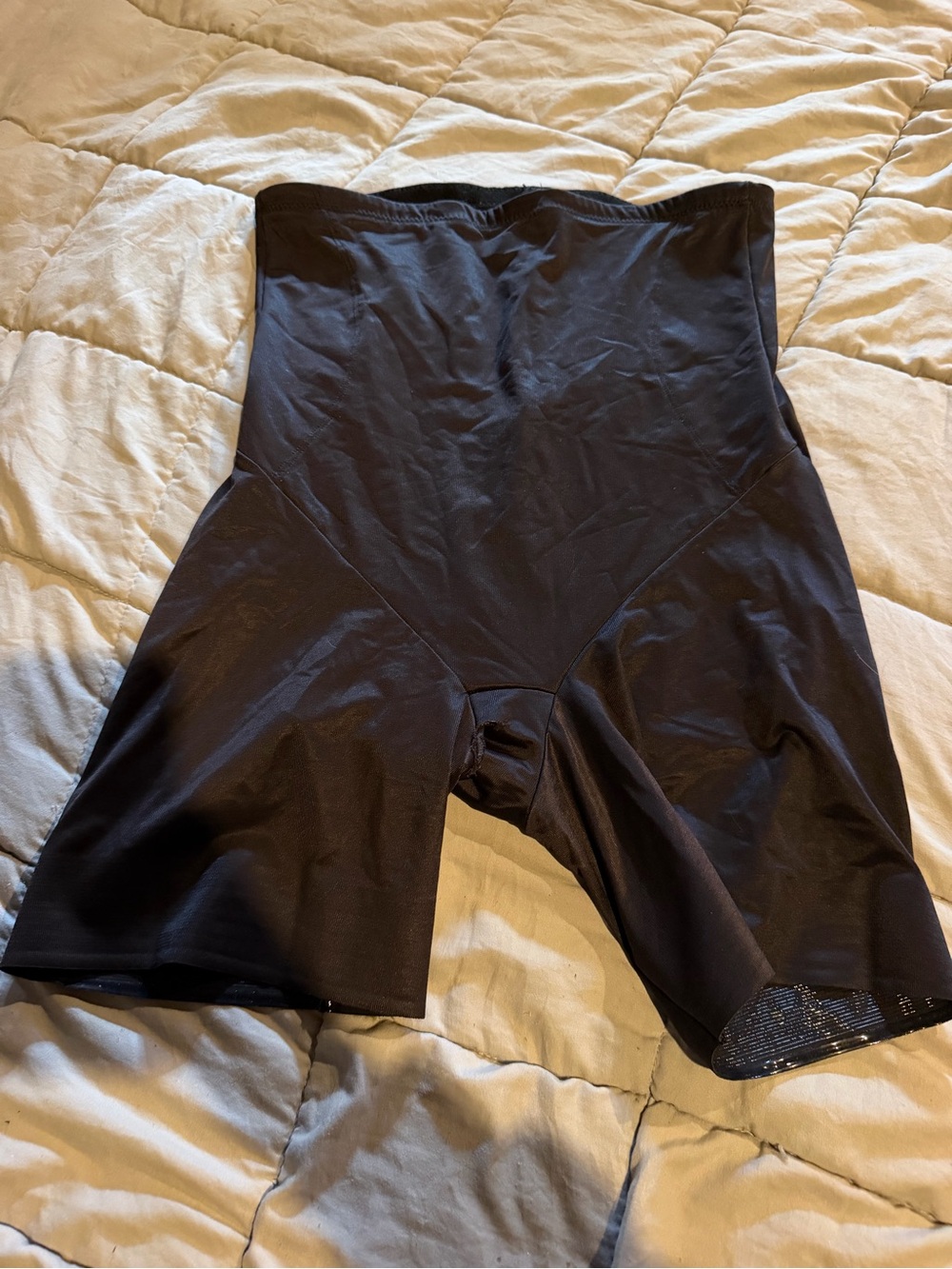 TC Black High-Waist Shaping Shorts